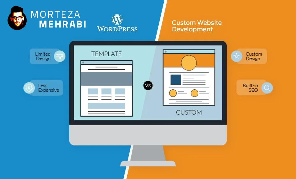 تفاوت سایت وردپرسی و اختصاصی